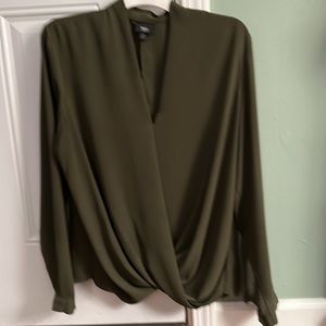 Mossimo Cross-Over Blouse